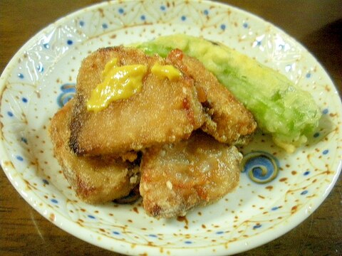 お弁当、おつまみに！カツオの中華風味の竜田揚げ♪